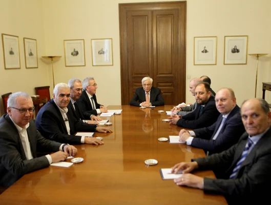 Δήλωσης Προέδρου ΓΣΕΕ μετά την συνάντηση του Προεδρείου της Συνομοσπονδίας με τον Πρόεδρο της Δημοκρατίας