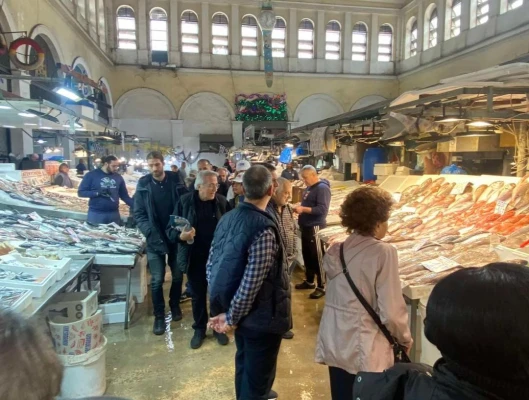 Δράσεις της ΓΣΕΕ στο κέντρο της Αθήνας