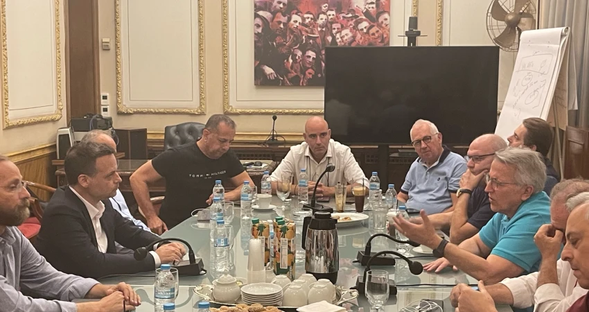 Συνάντηση ΓΣΕΕ με υποψήφιο Δήμαρχο Αθηναίων Χάρη Δούκα