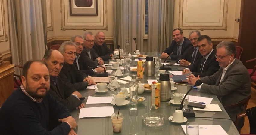 ΣΥΝΑΝΤΗΣΗ ΓΣΕΕ ΜΕ ΤΟΝ ΤΟΜΕΑ ΕΡΓΑΣΙΑΣ ΤΗΣ ΝΕΑΣ ΔΗΜΟΚΡΑΤΙΑΣ