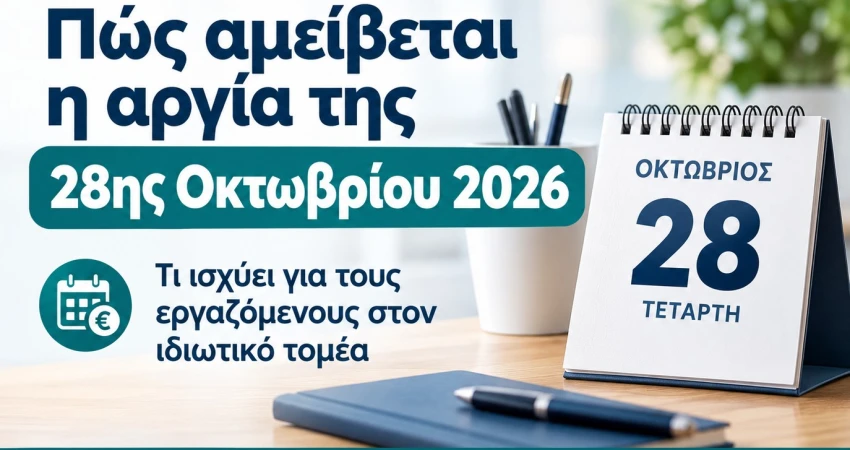 Πώς αμείβεται η εορτή της 28ης Οκτωβρίου