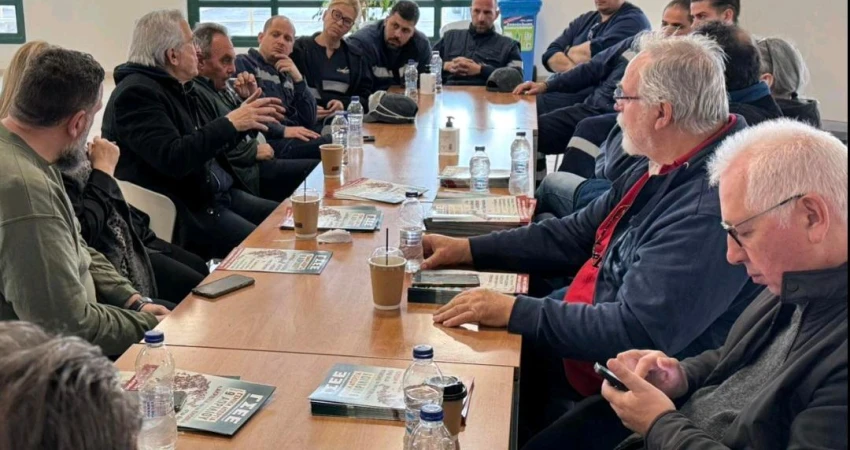 Δράσεις της ΓΣΕΕ και σήμερα ενόψει της Γενικής Απεργίας σε Ελευσίνα και κέντρο Αθήνας